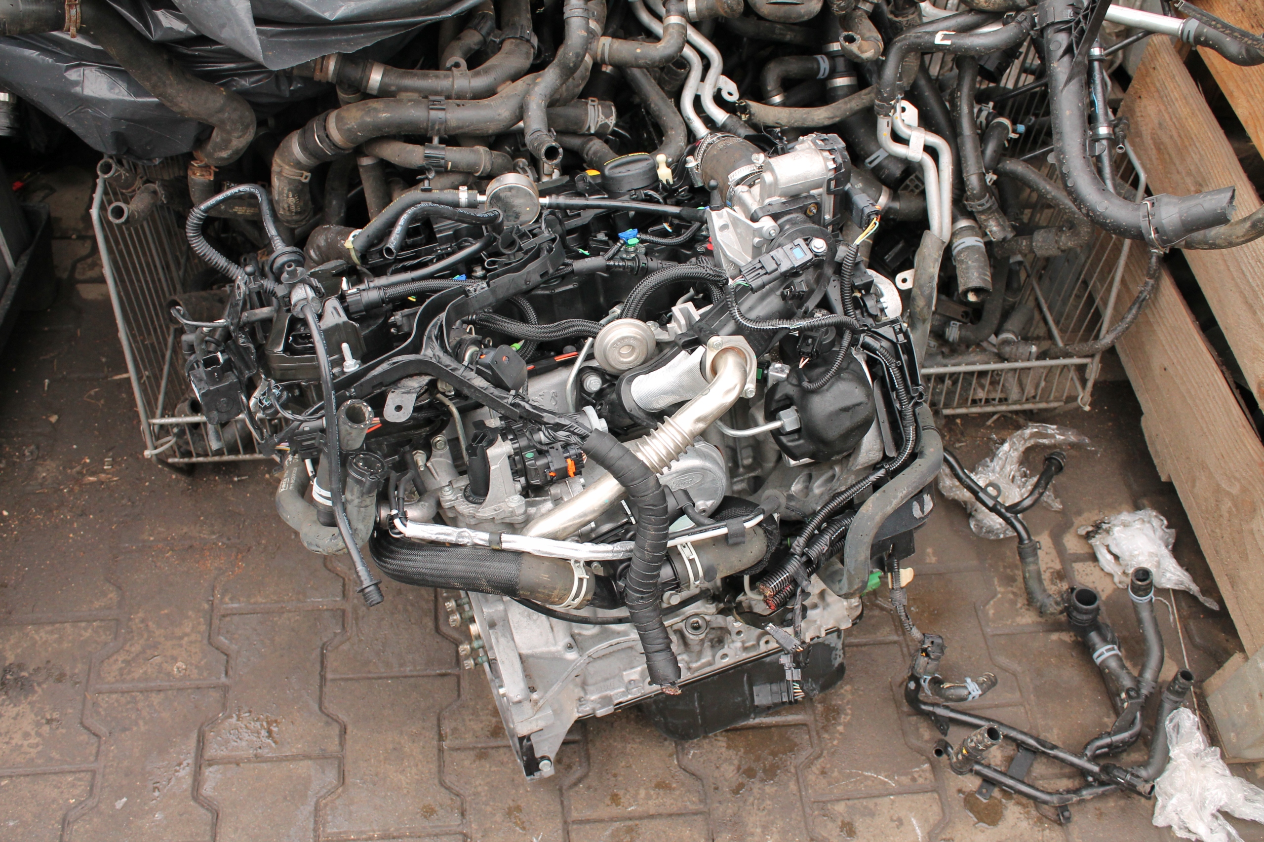 engine complete FORD 1,5TDCI XUJH 30 TYSKM