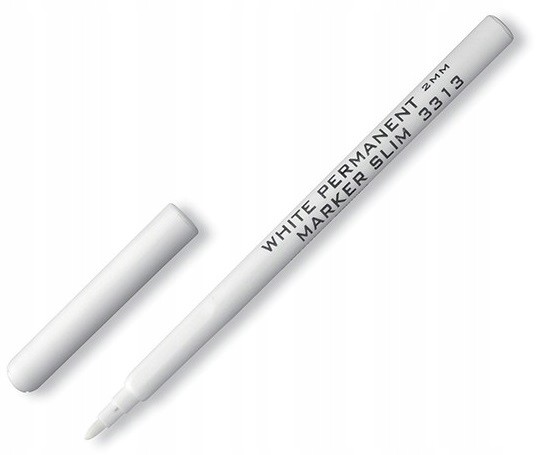 

Marker permanentny biały cienki slim 2mm KohINoor