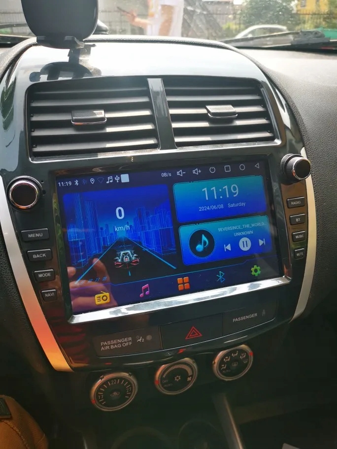 RADIO NAWIGACJA GPS MITSUBISHI ASX 2010-2020 ANDROID Komunikacja Bluetooth GPS Wi-Fi