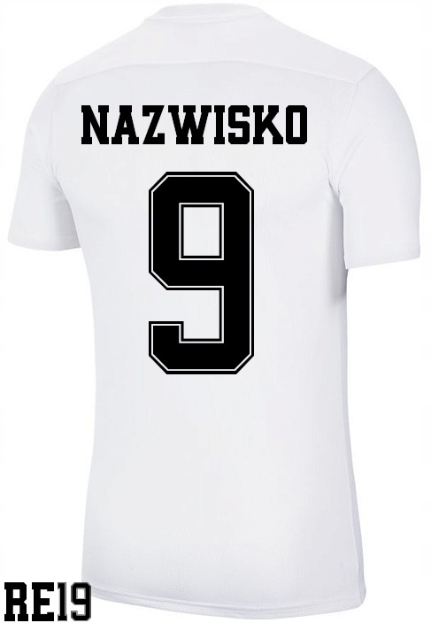 Nike koszulka piłkarska z NADRUKIEM XL herb Kolor czarny