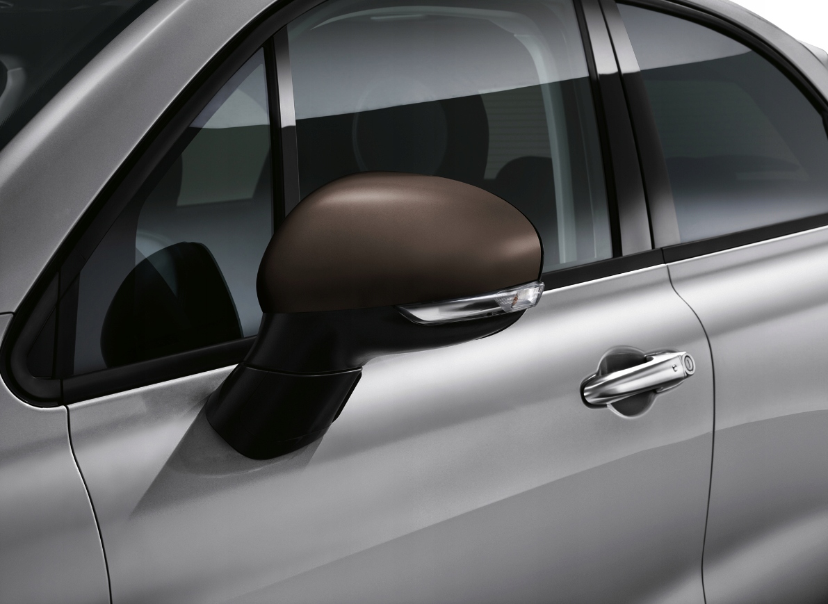 Krytky, kryty zrcátek Fiat 500X Originál L P