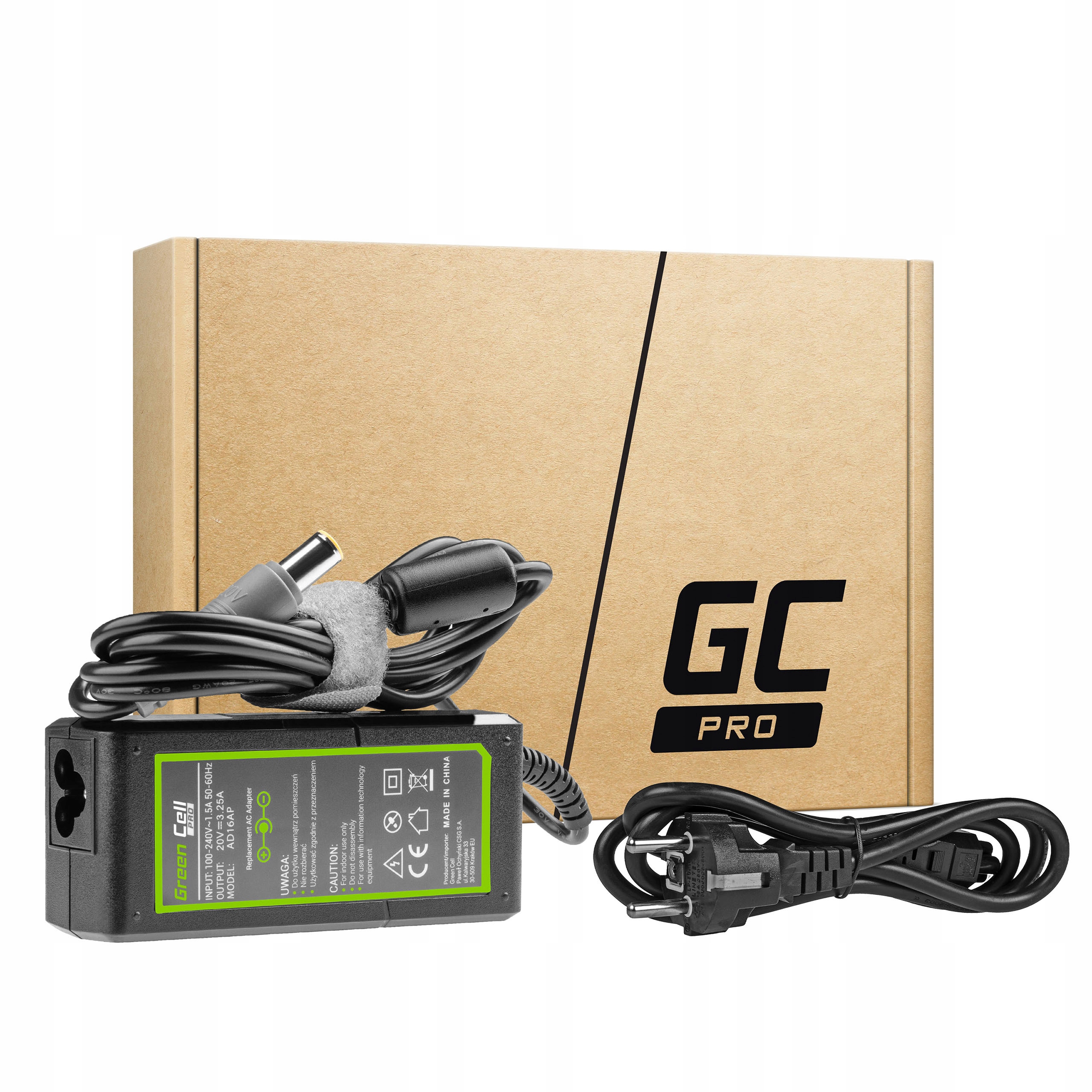

Ładowarka do Lenovo 20V 3.25A 65W Pin 7.7-5.5mm
