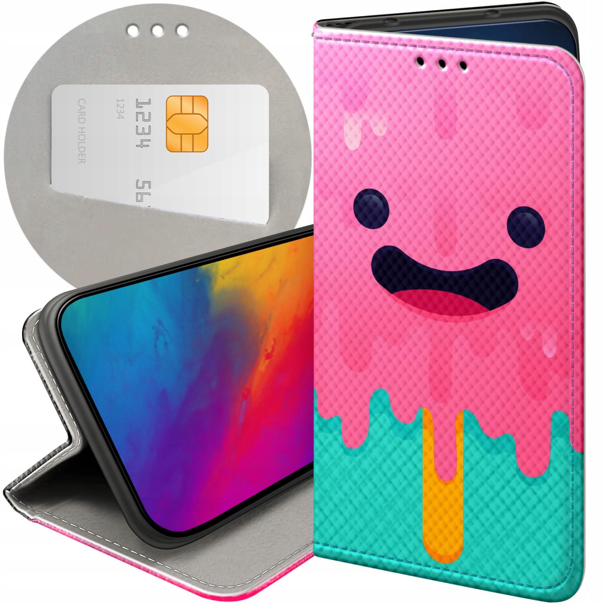 Etui Z Klapką Do Honor MAGIC7 Pro Candy Cukierki Słodycze Słodkie