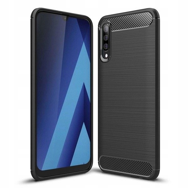 

Premium Case Etui Carbon Lux Czarny Samsung A71