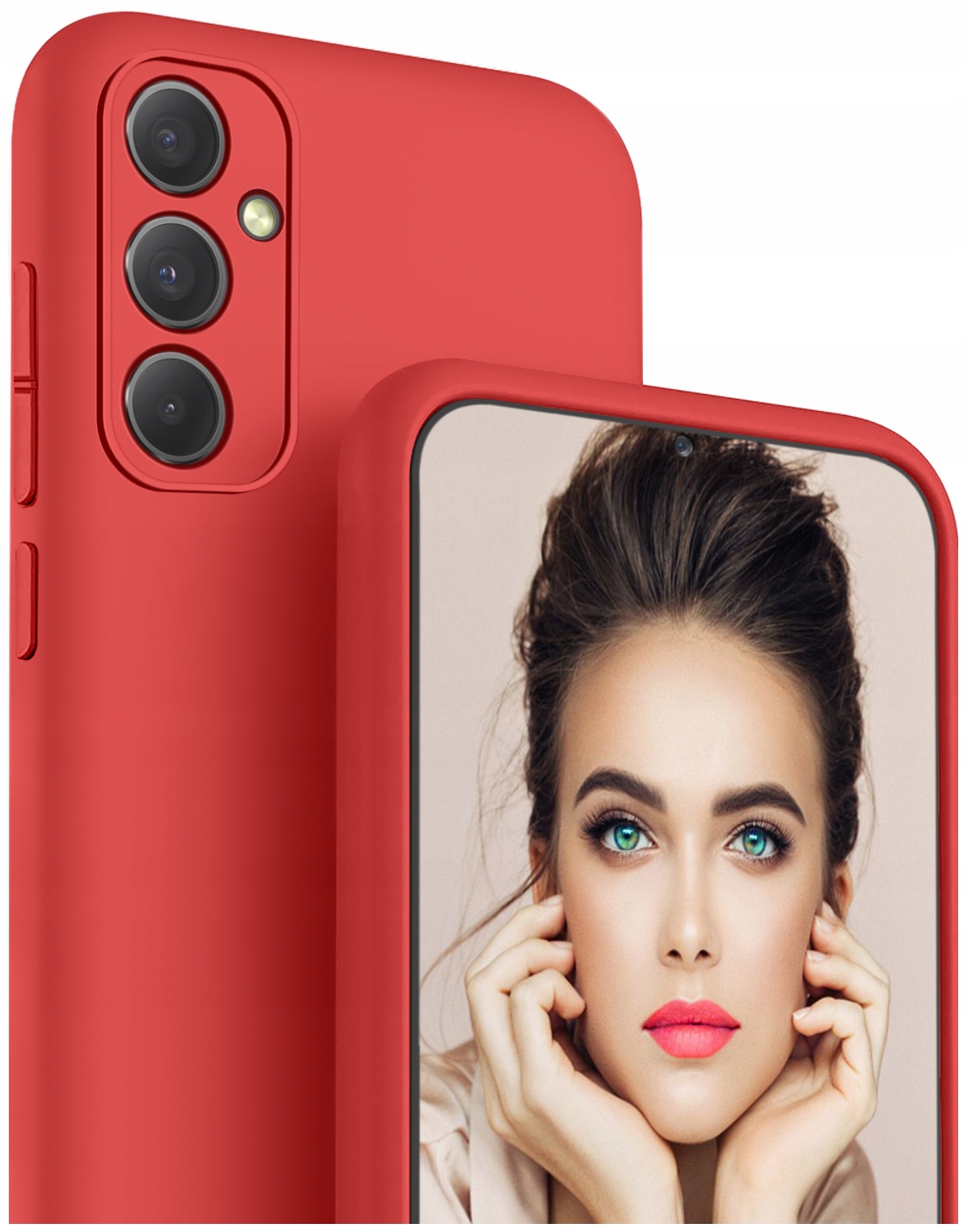 

Etui do Samsung Galaxy A54 5G Case Silicone +Szkło