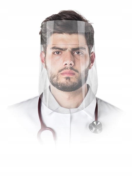 PRZYŁBICA OCHRONNA OCHRONNA NA TWARZ