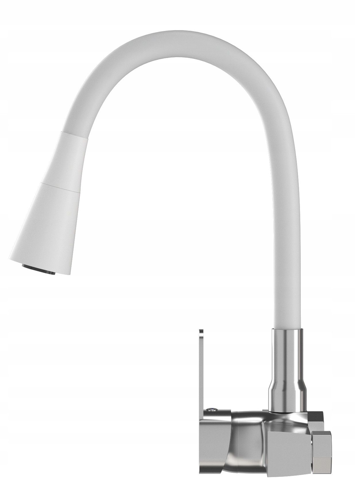 Nástenná Batéria Do Kuchyne Flexibilná Biela Flexo Drezová Ohybná