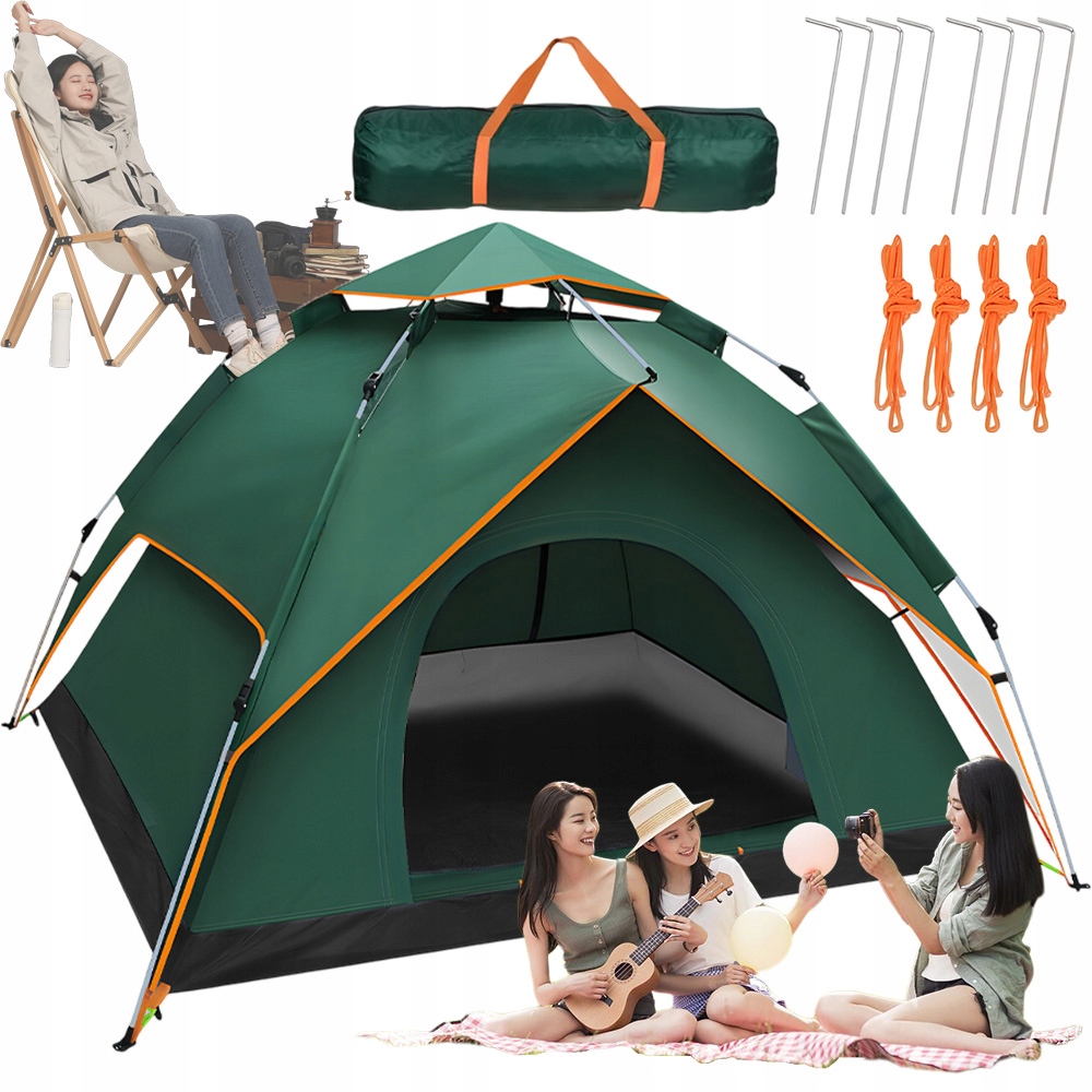 Stan Automatický Voděodolný Plážový Stan Se 2 Dveřmi