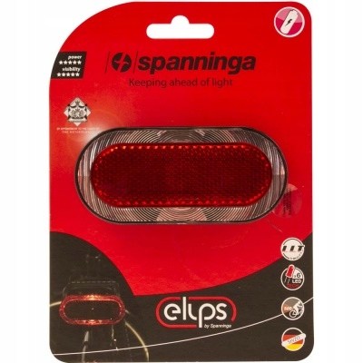 

Lampka rowerowa tylna Spanninga Elips Xb 80mm