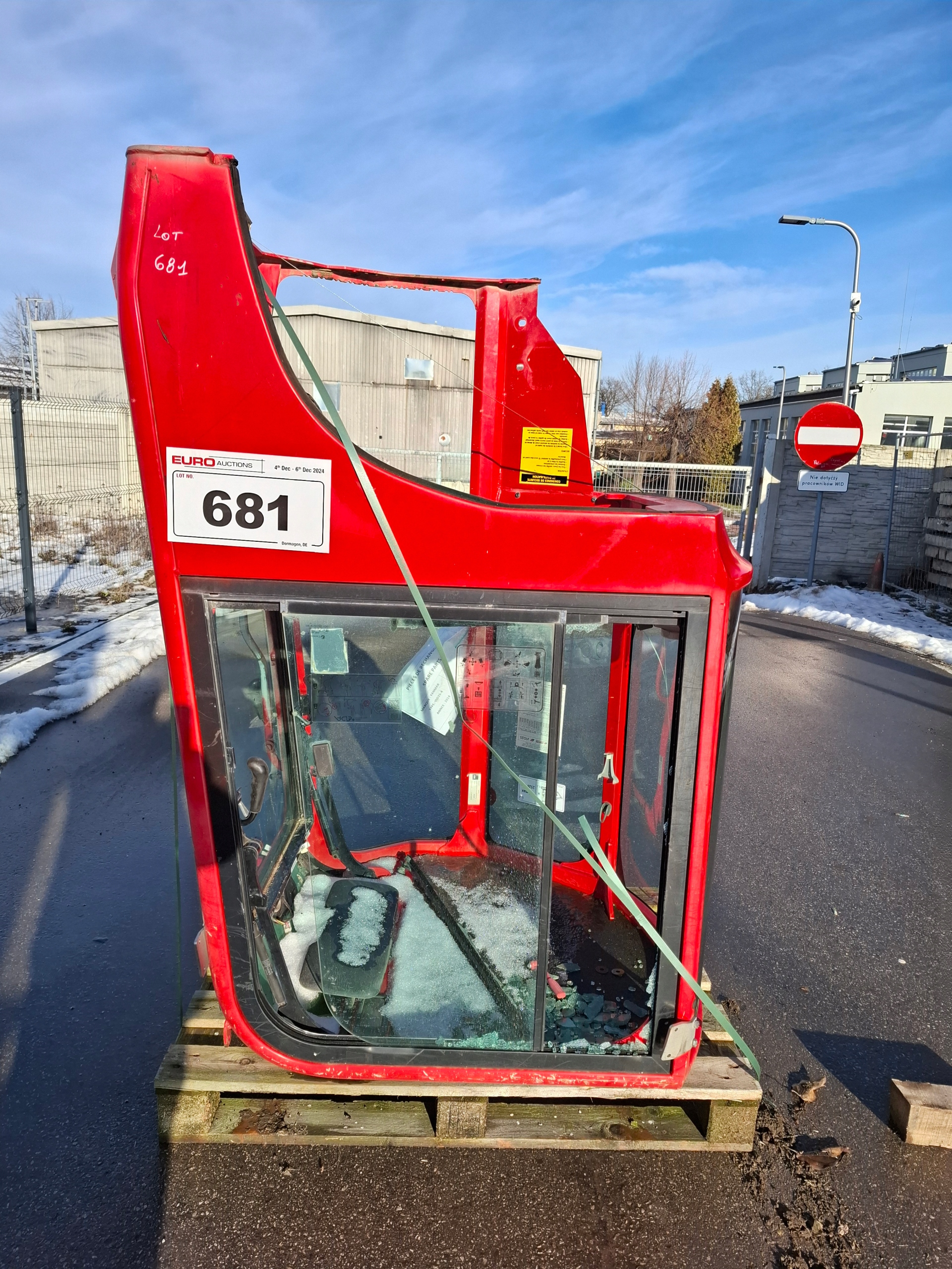 Кабина Yanmar VIO 20, 20-2, 20-3, 25-4