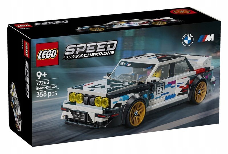 Lego Speed Champions 77263 Bmw M3 (E30)