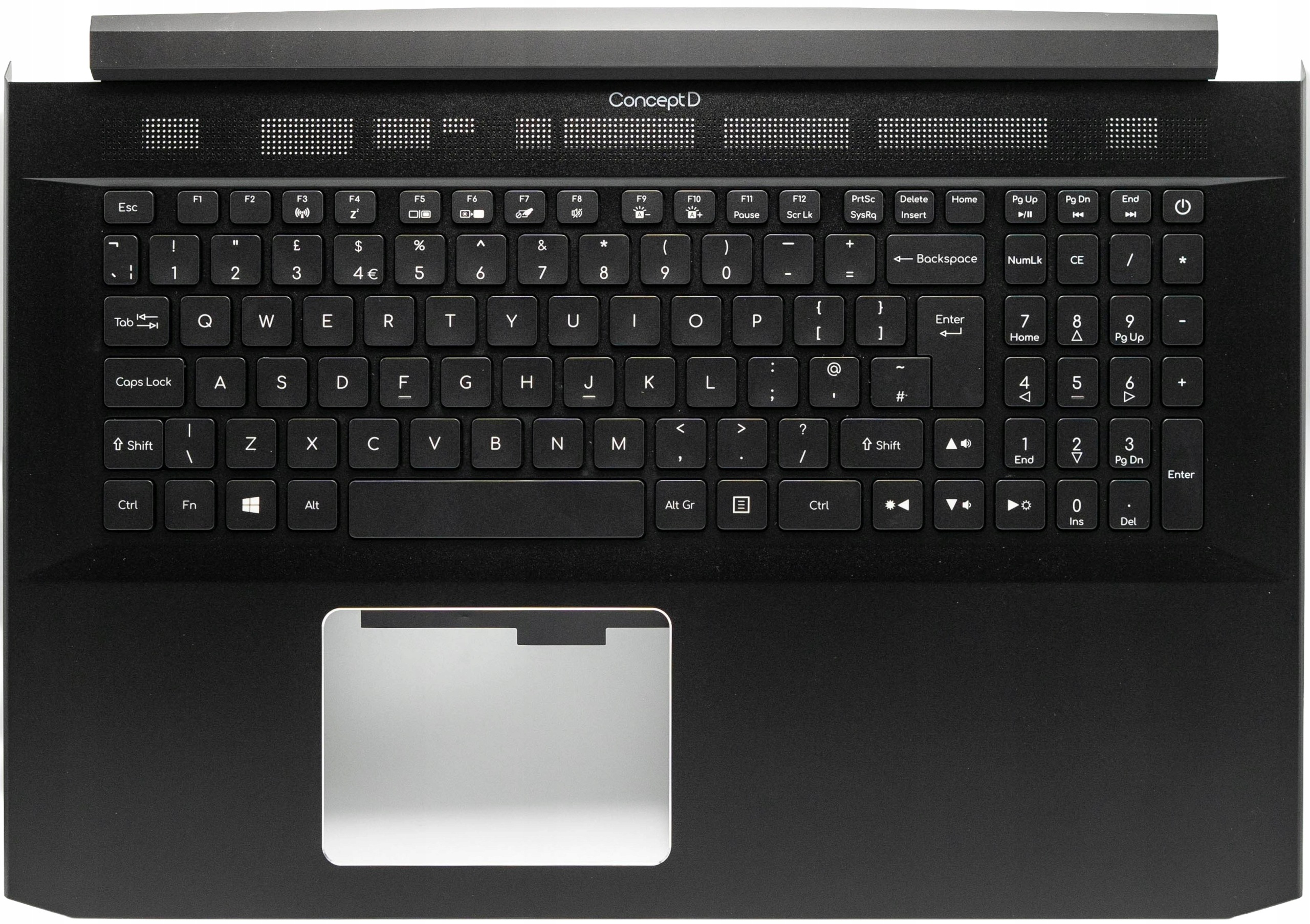 Klávesnica pre notebook horná krytka Acer ConceptD CN517-71