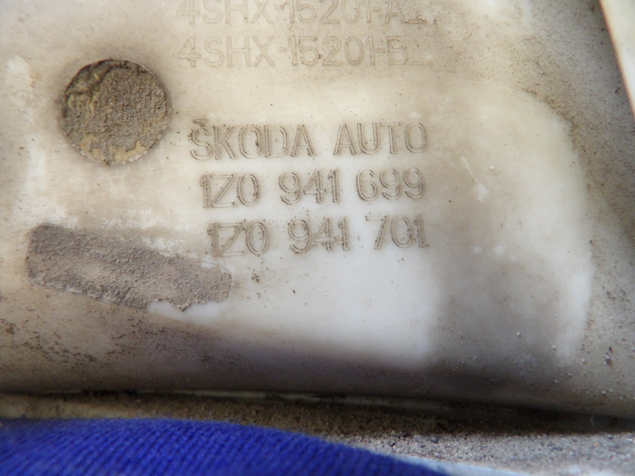 Skoda Octavia II Nebelscheinwerfer links