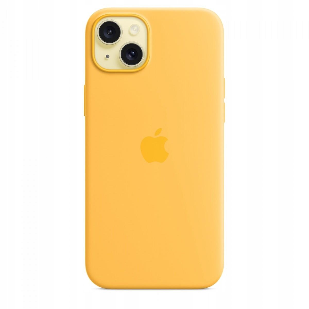 Zadný Kryt Apple pre Apple 15 Plus žltý