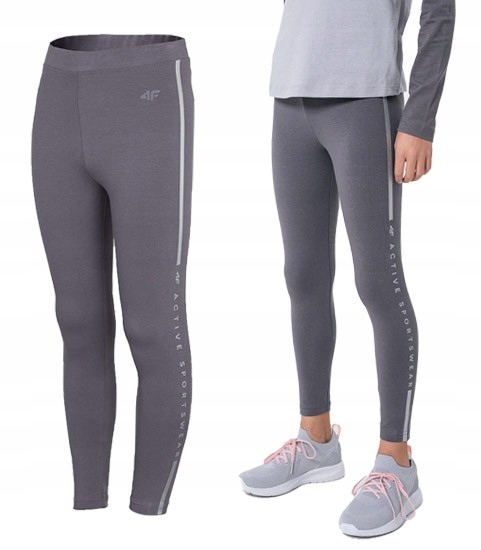

Legginsy Dziewczęce 4F Getry Leginsy Bawełna 146