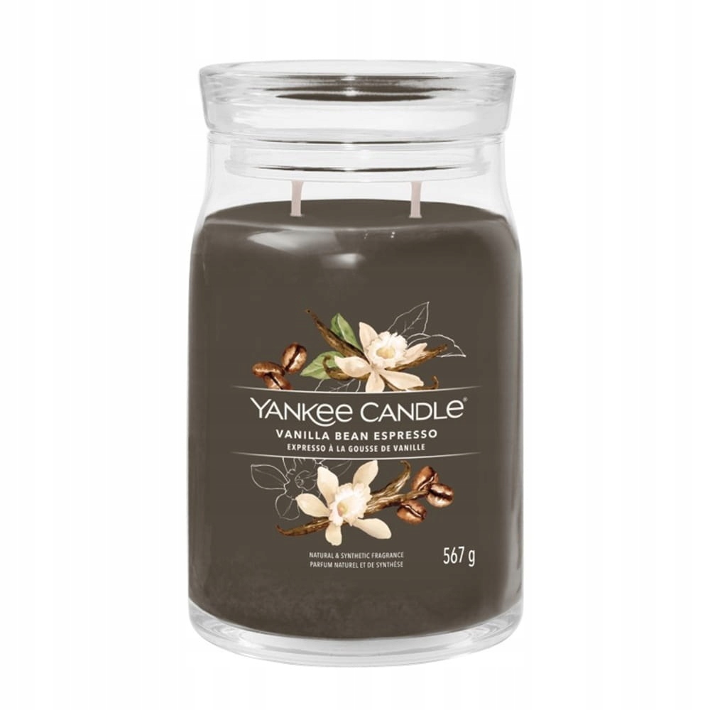 Yankee Candle Signature vanilková vůně Espresso 567 g