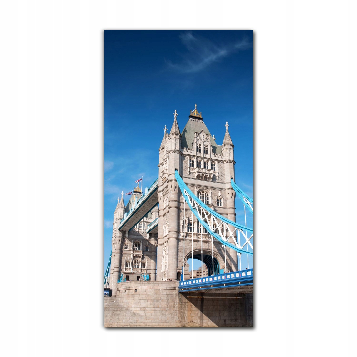 

Foto szklane na ścianę 70x140 Tower Bridge Londyn