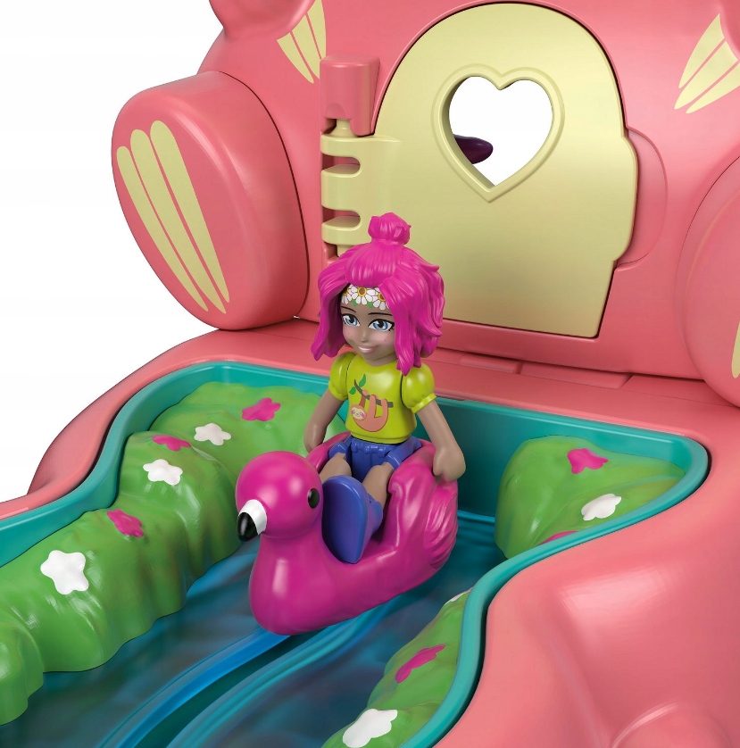 КОМПАКТНЫЙ ZESTAW POLLY POCKET ЛЕНИВЕЦ GTM59 Bohater Polly Pocket