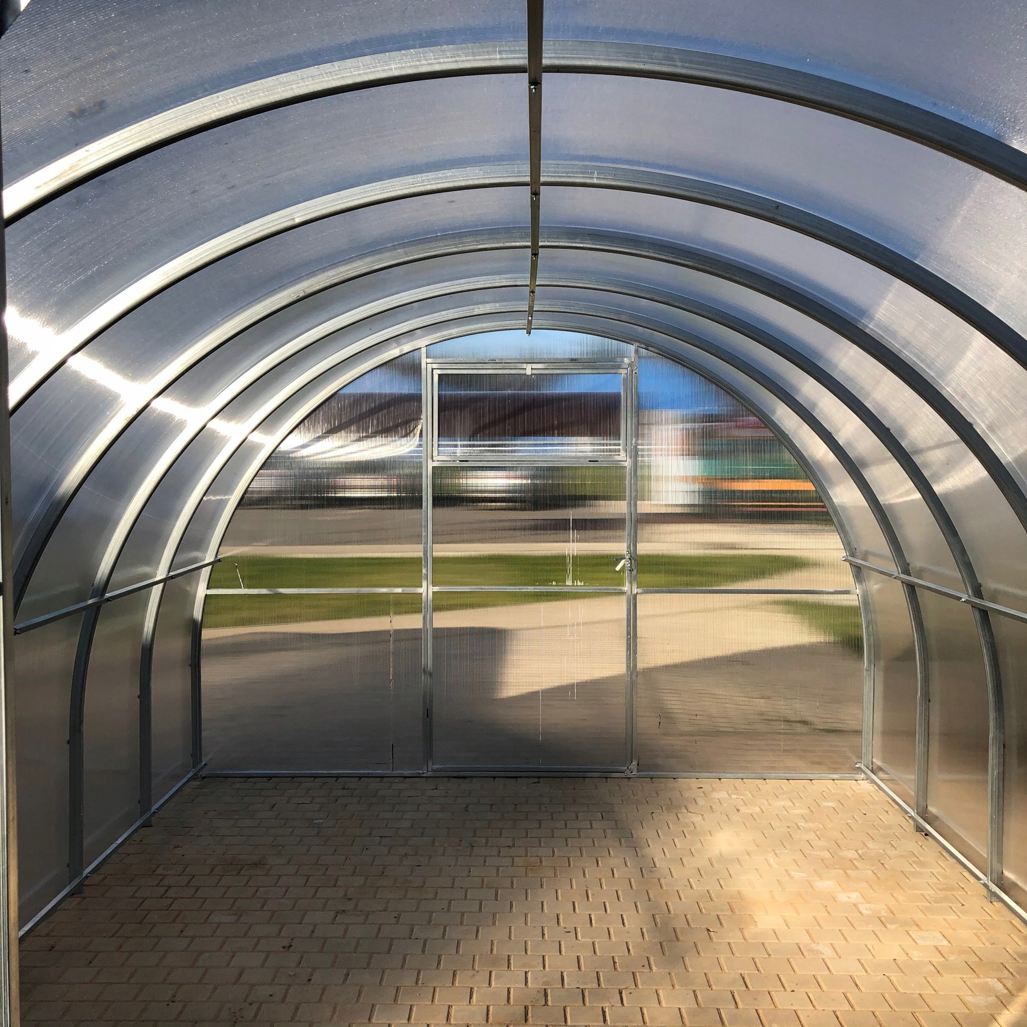 Tunel Ogrodowy z Poliwęglanu 4mm 3x8 na warzywa Producent Botanic