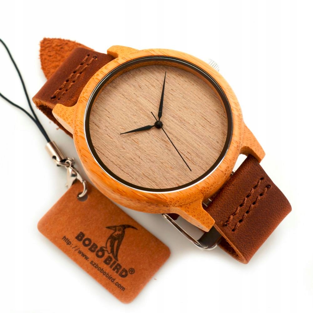 

Zegarek Drewniany Eko Bambus Woods | Wysyłka Z Pl