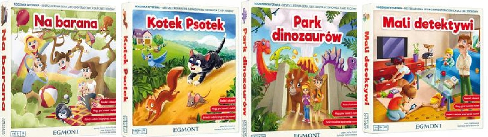 Na barana Kotek Psotek Park dinozaurów Detektywi