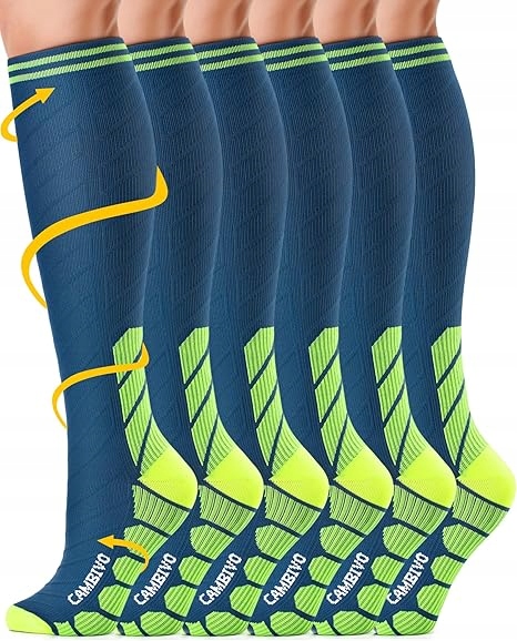 V320 Cambivo Podkolanówki skarpety uciskowe unisex 3 pary 38-41 promka
