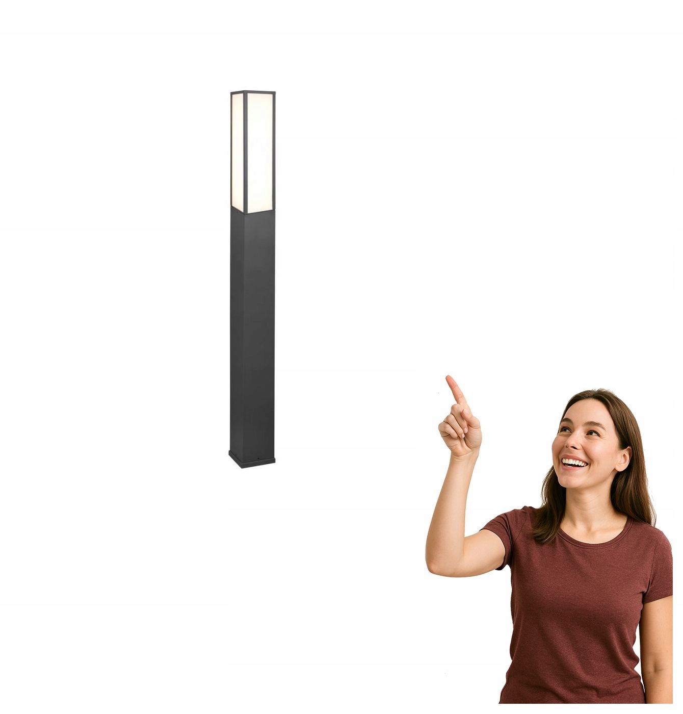 Vonkajšie záhradné Led svietidlo 15W 155 cm Fuerte 426260142 Trio