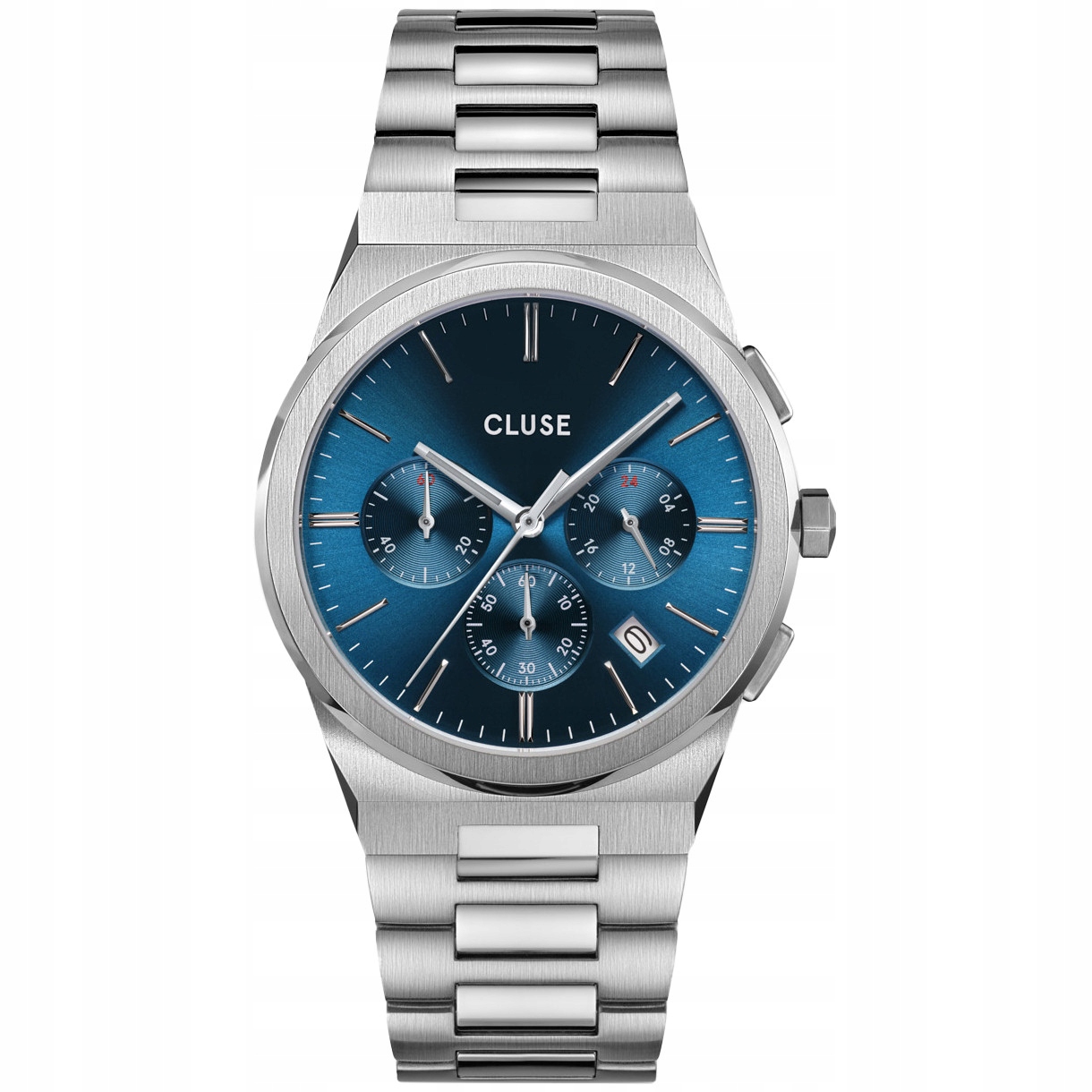 Pánské Hodinky Cluse CW20801 stříbrný náramek
