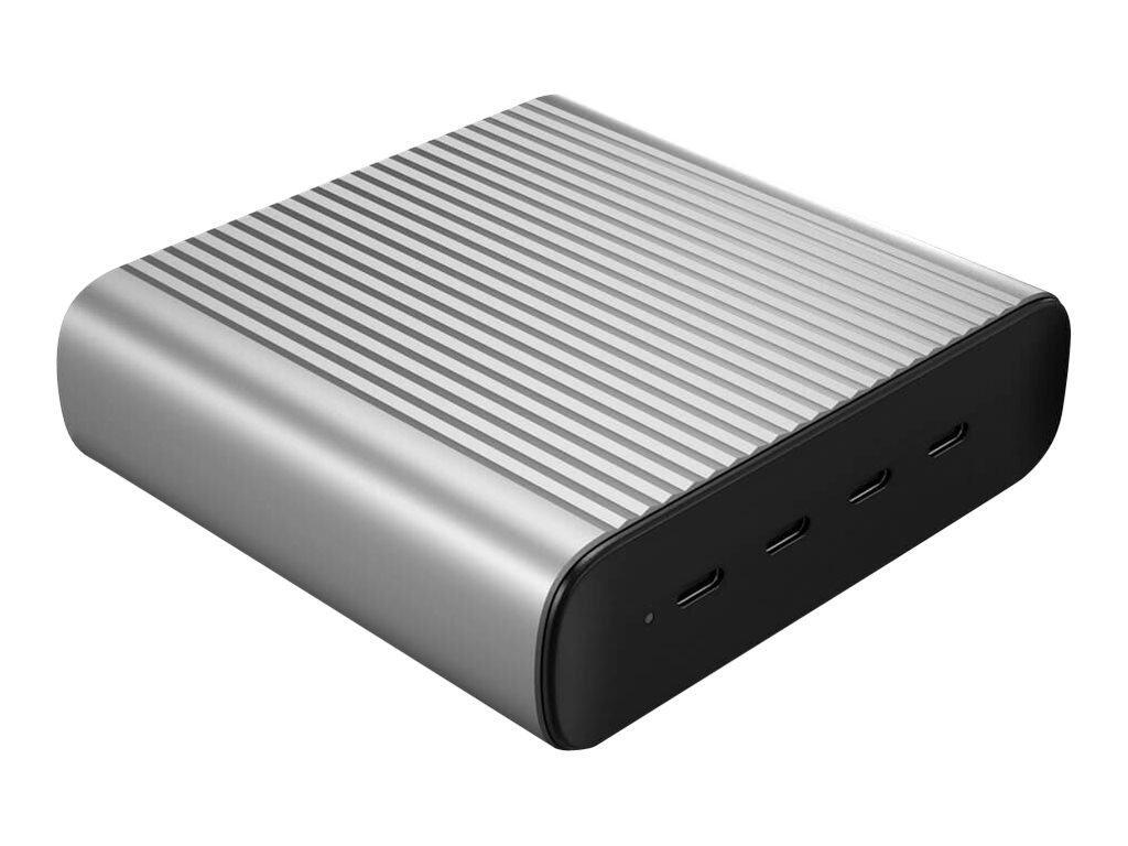 HyperJuice 245W 4 Usb-c Pd Port GaN Charger, Eu/uk Cord