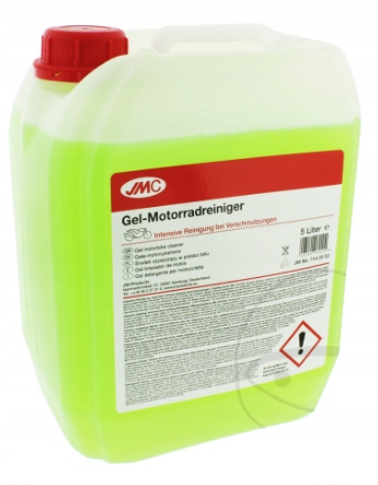 NIEMIECKI SKUTECZNY DUZY ZEL DO MYCIA MOTOCYKLA 5L