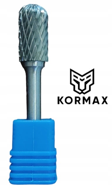 Fréza 14 pilníková válcová zaoblená 14x25x65x6 na kov z karbidu Kormax