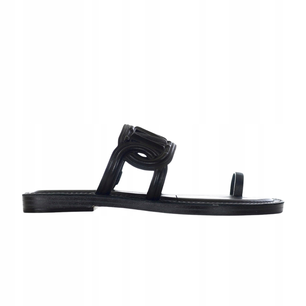 Michael Kors Černé nazouváky Alma Flat Sandal 38