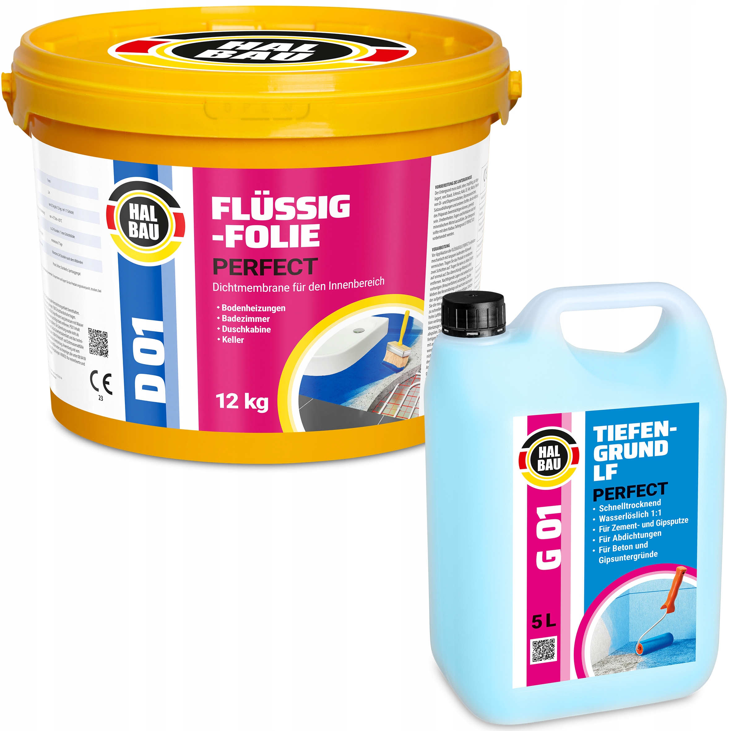 Hydroizolační sada Fólie 12 kg 5L