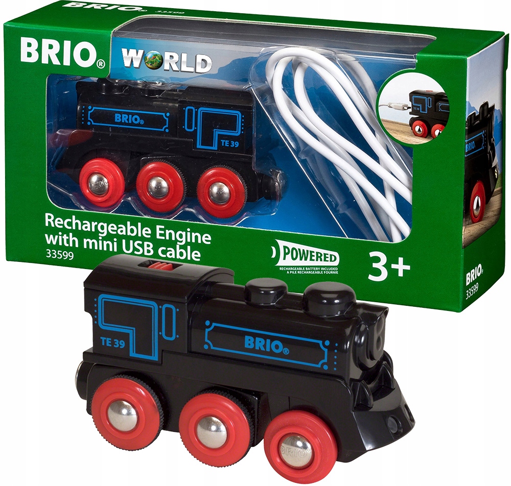 

Brio Kolejka Klasyczna lokomotywa kabel Usb