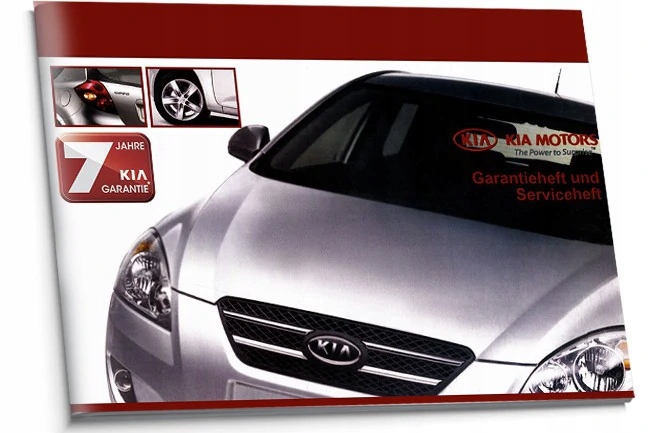 Kia Немецкая Книга Гарантийного Обслуживания