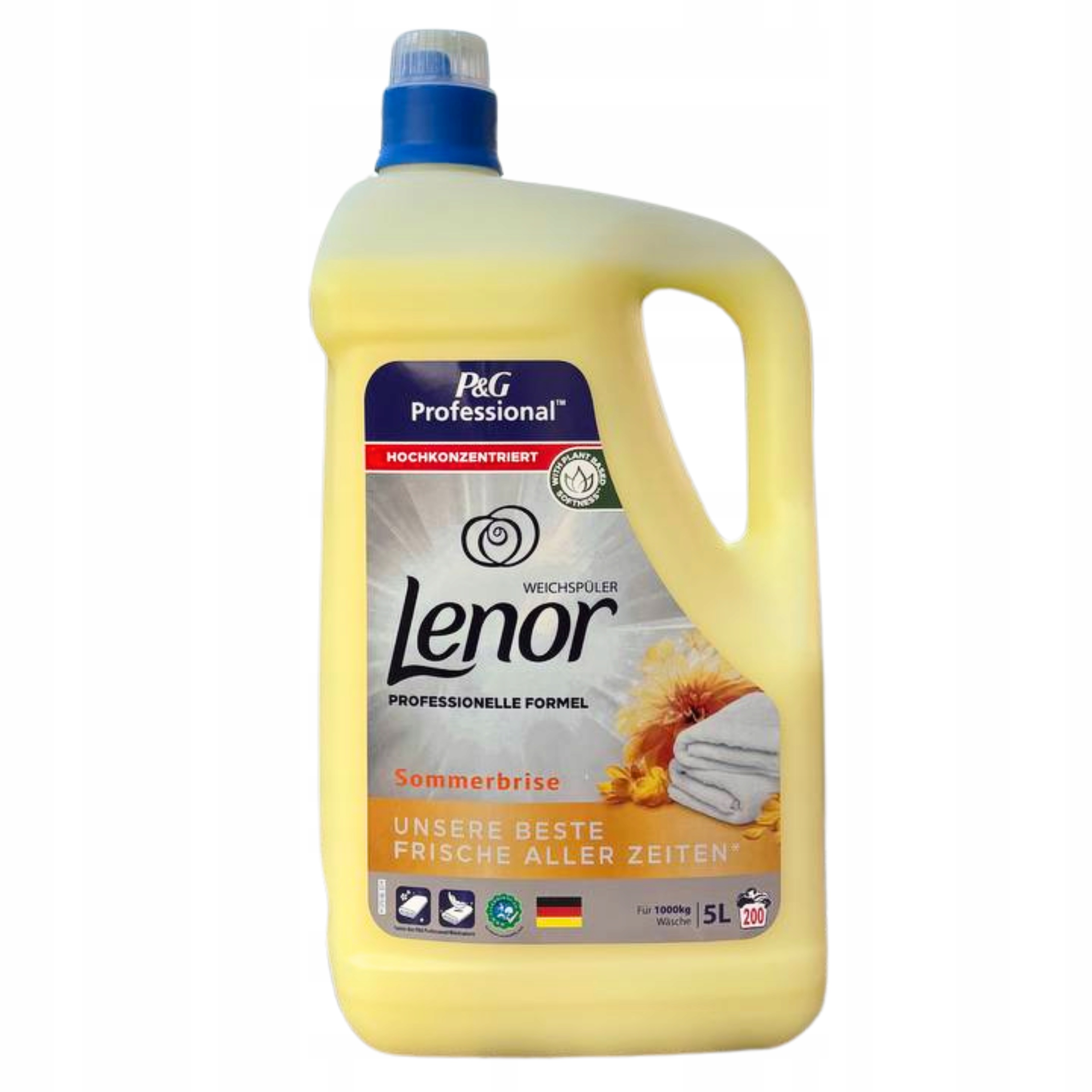 Levně Lenor tekutá aviváž 5L Sommerbrise 200 praní