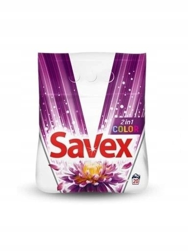 Levně 3x Savex Barevný prášek, 2 kg