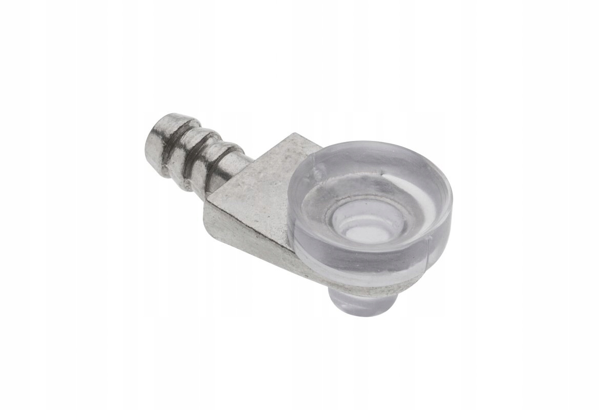 Podpera Gtv Sekura l-003b na sklo rovná 0,8 na stlačenie 1000ks ZnAl chróm