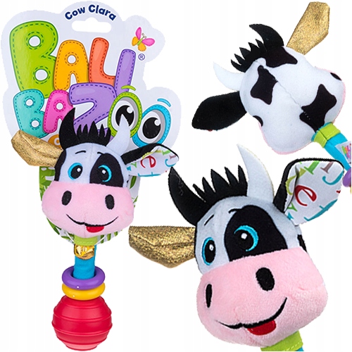 

Grzechotka Sensoryczna Krowa Clara Dumel Balibazoo
