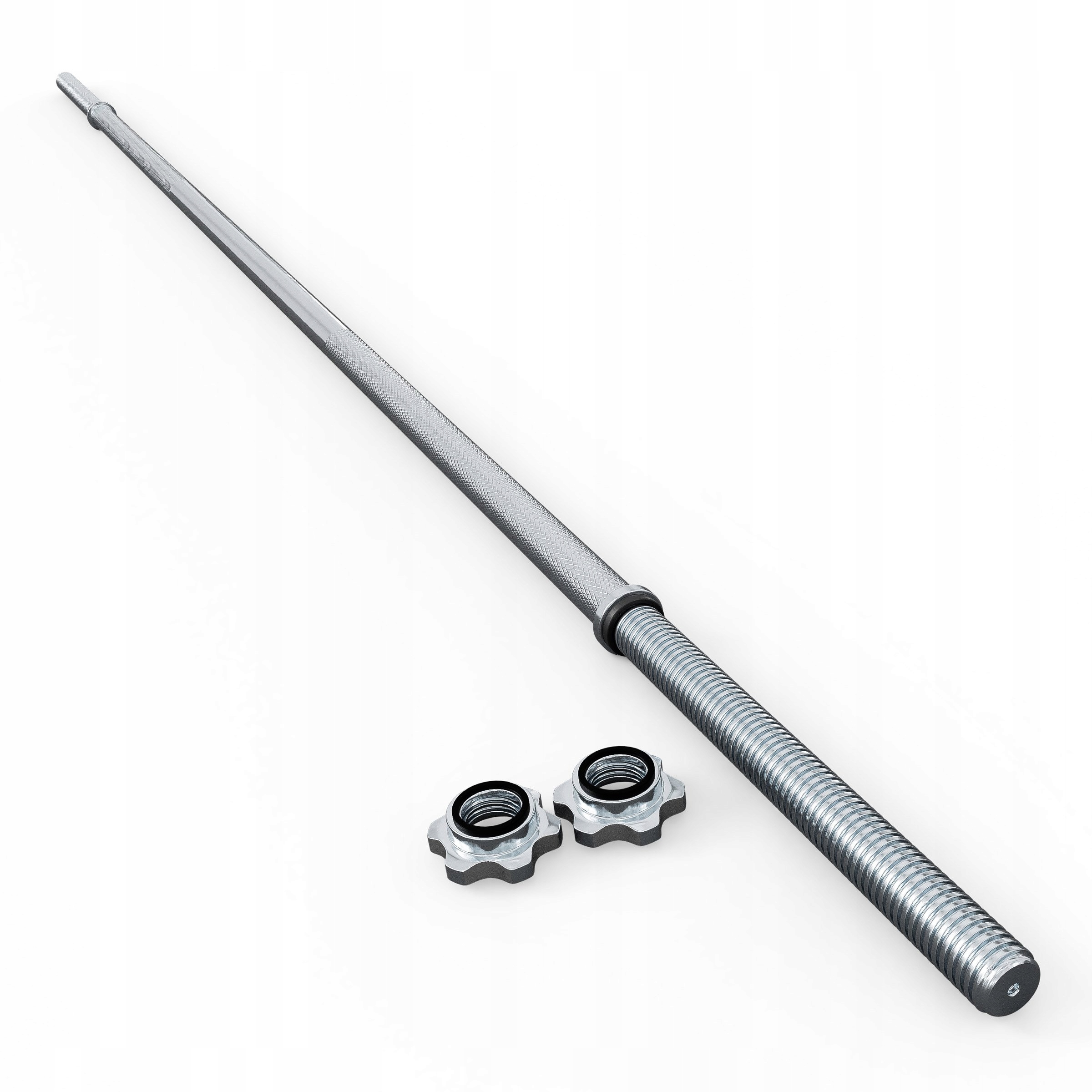 Sztanga Wzmocniona Długi Prosty Gryf 180 CM +zaciski K-sport