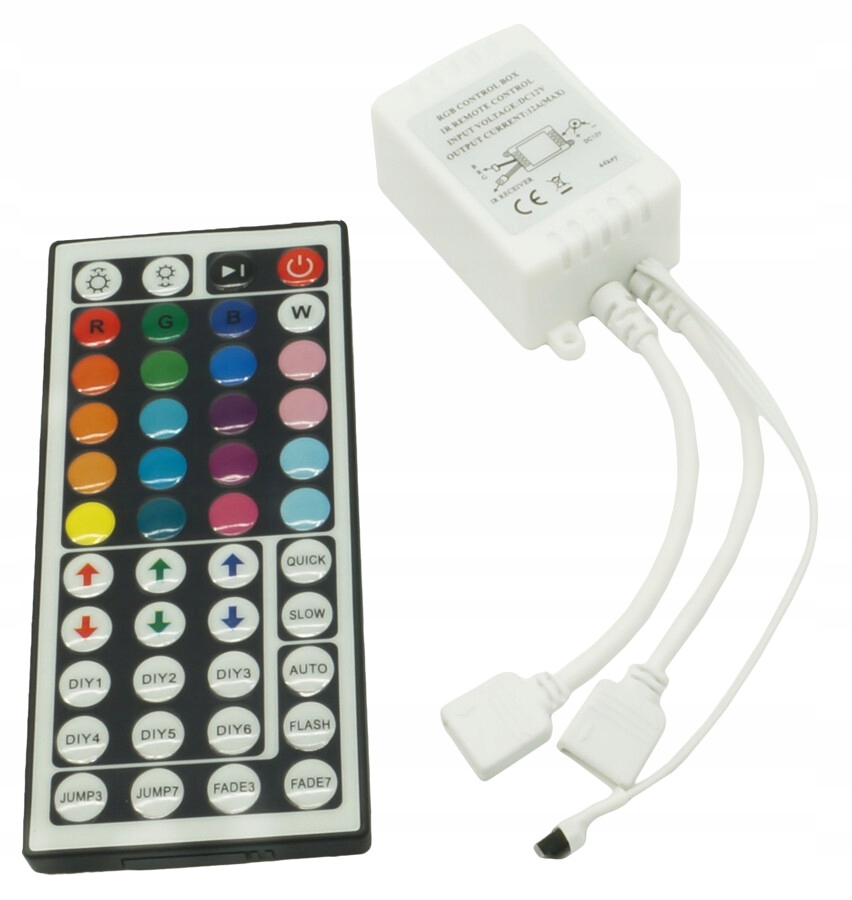 

Sterownik Kontroler Rgb Pilot do taśm Led 12V Ir
