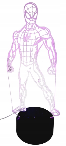 НОЧНИК 3D LED ПАУК MULTILOKOR ПУЛЬТ ДИСТАНЦИОННОГО УПРАВЛЕНИЯ USB