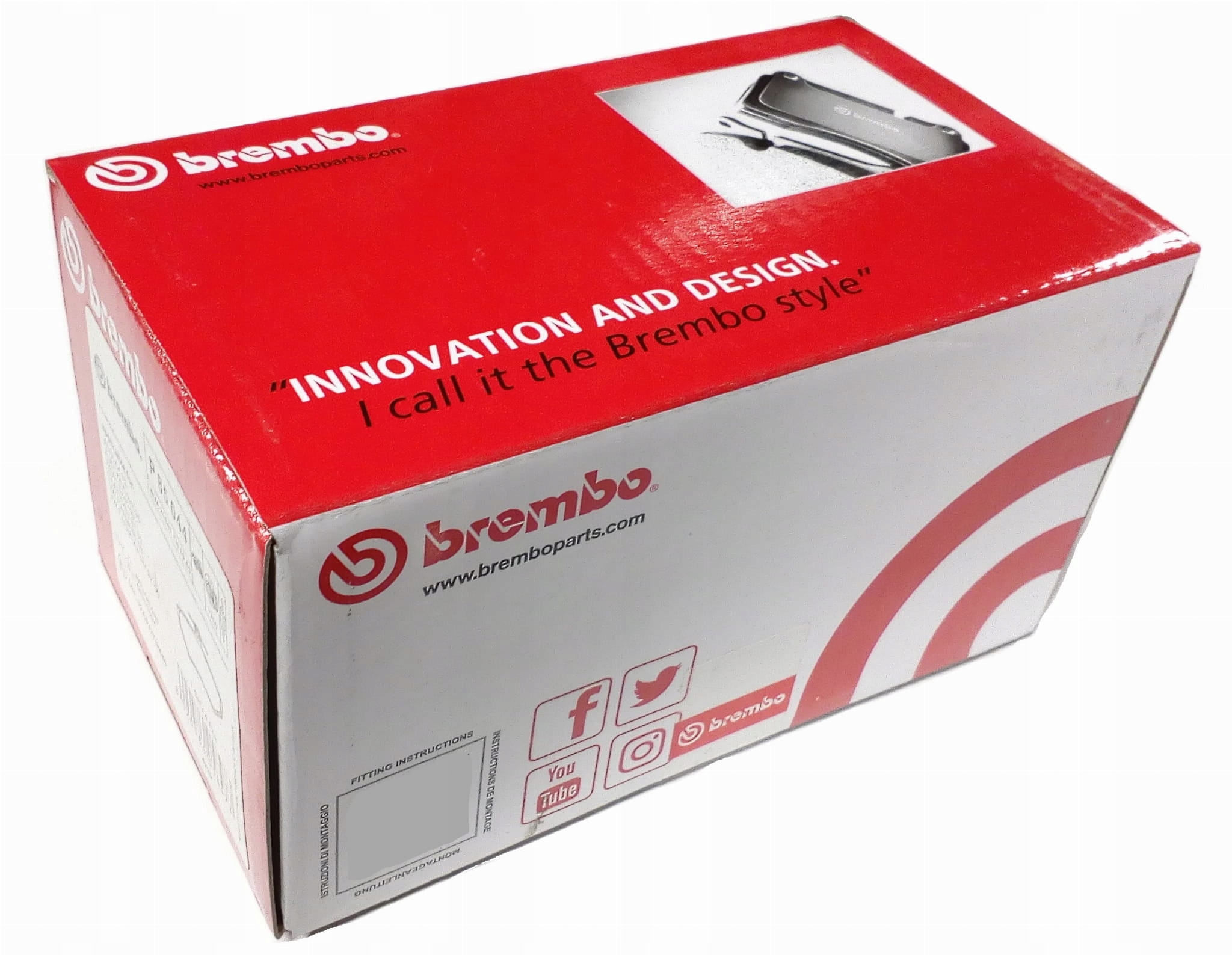 86 016 - КОЛОДКИ HAM. Передній P86016 BREMBO
