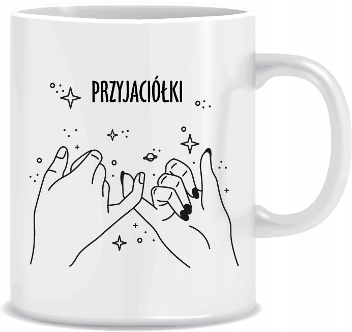 

Kubek Przyjaciółki tekst na prezent 330 + kartonik