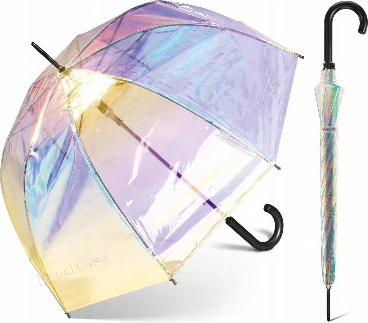 

Parasol długi przeźroczysty Happy Rain 40979