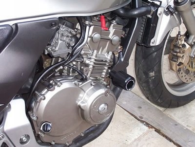 Crash Pady Classic Rg Racing Honda CB250 Hornet Čierne