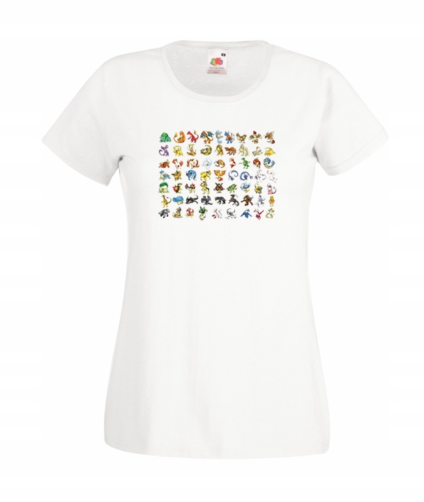 

Xs Koszulka Damska Pokemon Go Pikachu Pokeball
