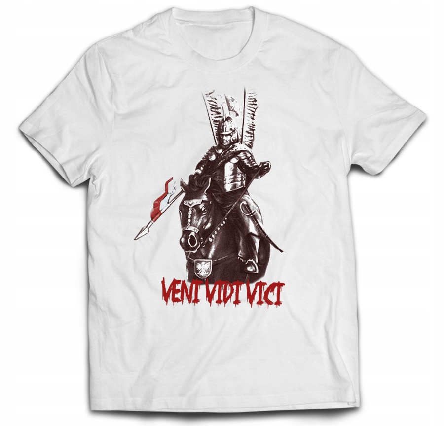 

Tshirt Husarz Kawaleria Veni Vidi Vici Husaria M