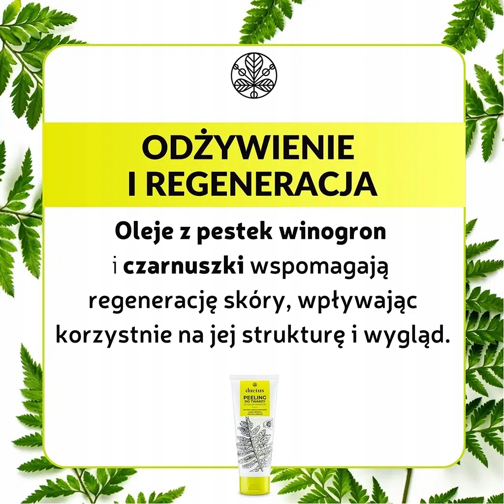 DUETUS Peeling do twarzy Typ skóry Mieszana