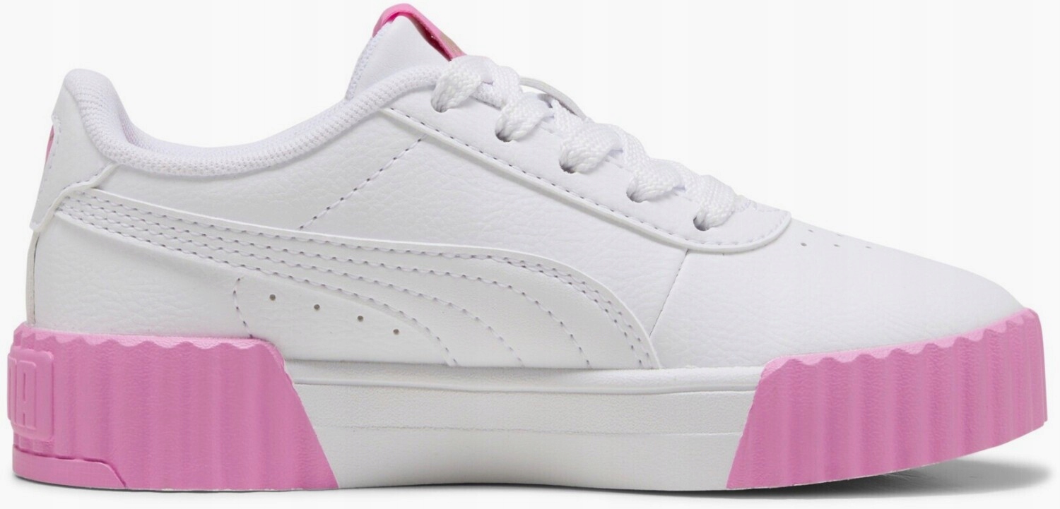Boty pro mládež kožené tenisky Puma Carina 3.0 Jr vel 35,5 bílé